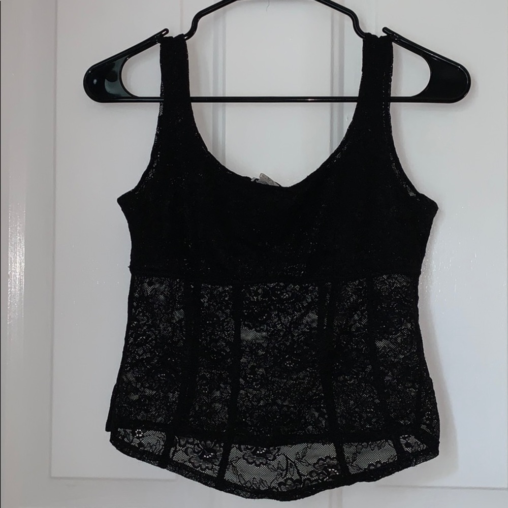 Arianne Lace Floral Tank Top